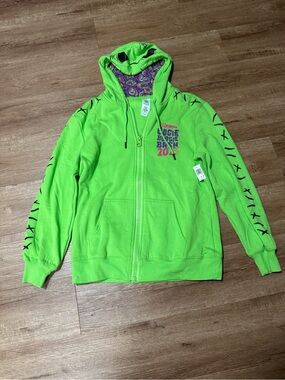 Disneyland California Adventure 2025 Oogie Boogie Bash Hoodie MEDIUM DCA NWT